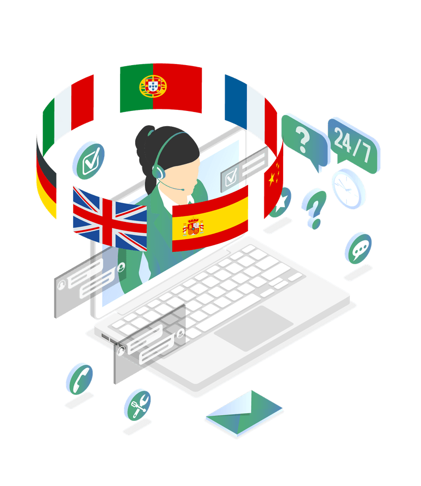 Multilingual Virtual Agent Concierge Service