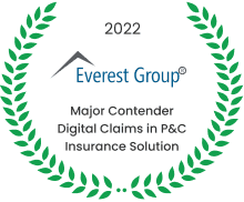 Major Contender Digital Claims in P&C Insurance Solution Peak Matrix Assessment