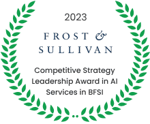 Best Practices Competitive Strategy Leadership Award in AI Services in BFSI