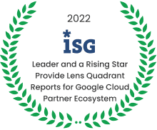 Quantiphi Positioned as a Leader and a Rising Star in the ISG Provider Lens<sup>TM</sup> Quadrant Reports for Google Cloud Partner Ecosystem Quantiphi Positioned as a Leader and a Rising Star in the ISG Provider Lens<sup>TM</sup> Quadrant Reports for Google Cloud Partner Ecosystem